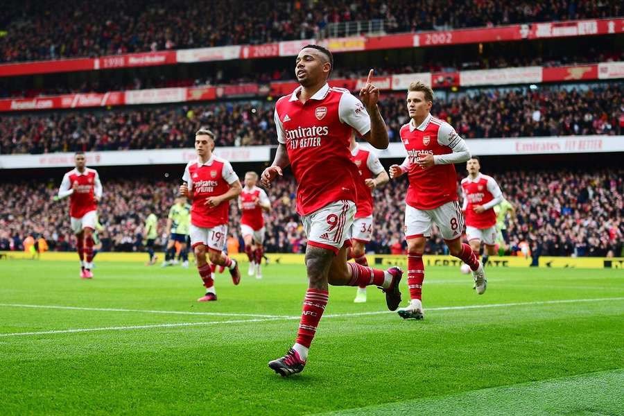 O Arsenal está dependente da qualidade de Gabriel Jesus na frente