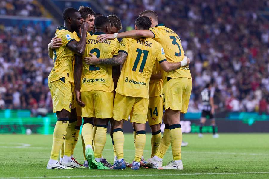AC Milan enjoyed a comfortable win over Udinese in the Serie A.