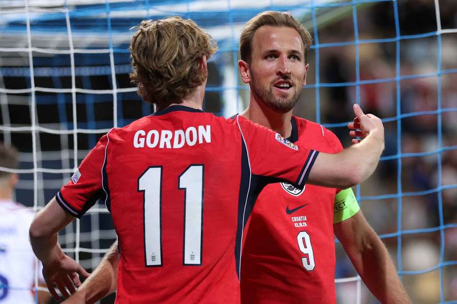 Harry Kane fez dois gols em Croácia 0x7 Inglaterra