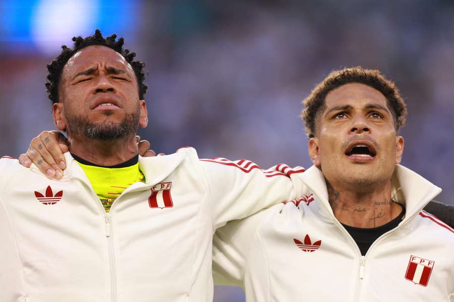 Pedro Gallese y Paolo Guerrero