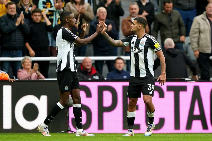 Newcastle defeated Tottenham 2-1 in the Premier League