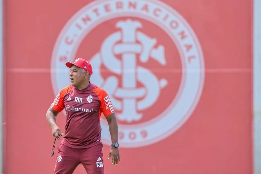 Roger Machado, técnico do Internacional 