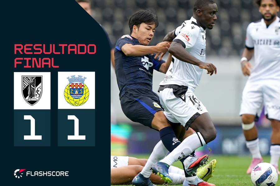 Duelo intenso em Guimarães