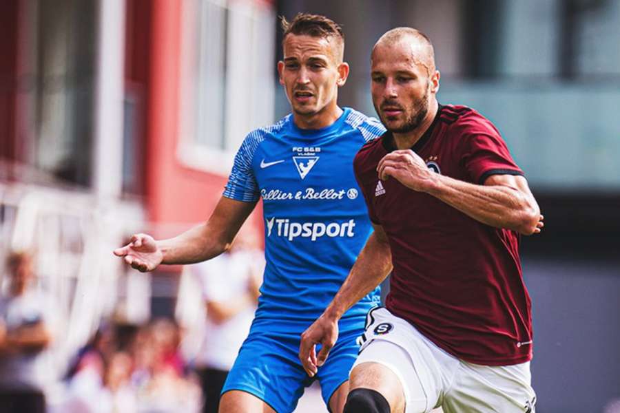 Druhá liga: První výhra Sparty B, ve čtvrtém kole doma porazila Vlašim 3:1