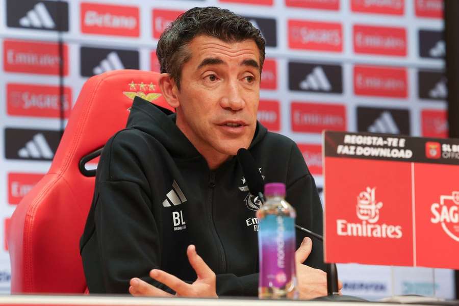 Bruno Lage, treinador do Benfica