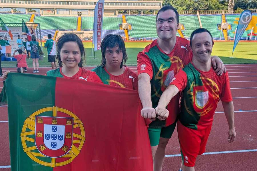 Portugal quarto no Mundial de atletismo para desportistas com síndrome de Down Portugal quarto no Mundial de atletismo para desportistas com síndrome de Down