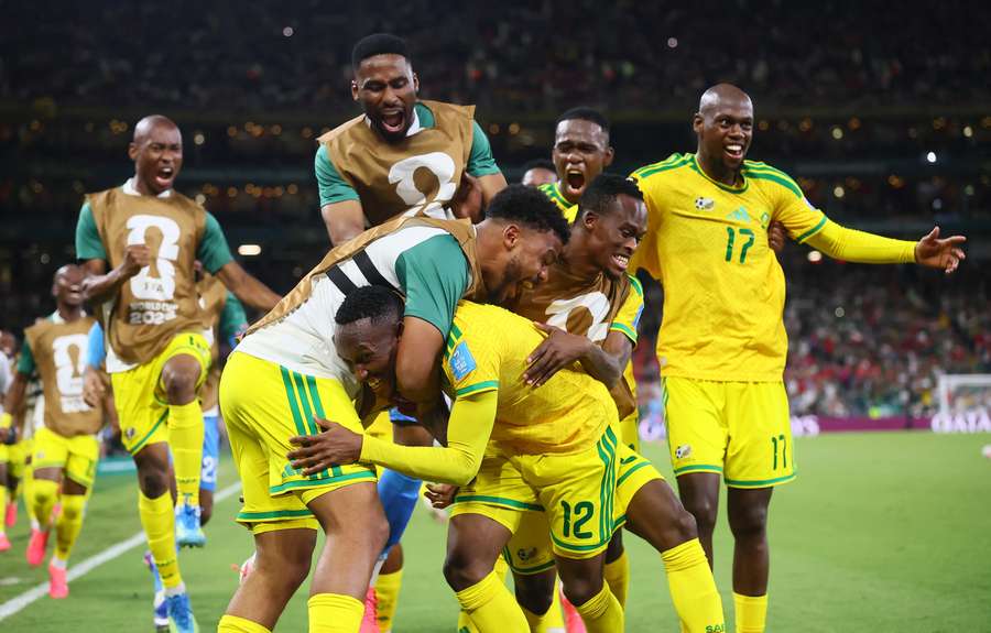 África do Sul fez história ao avançar no Grupo A da Copa