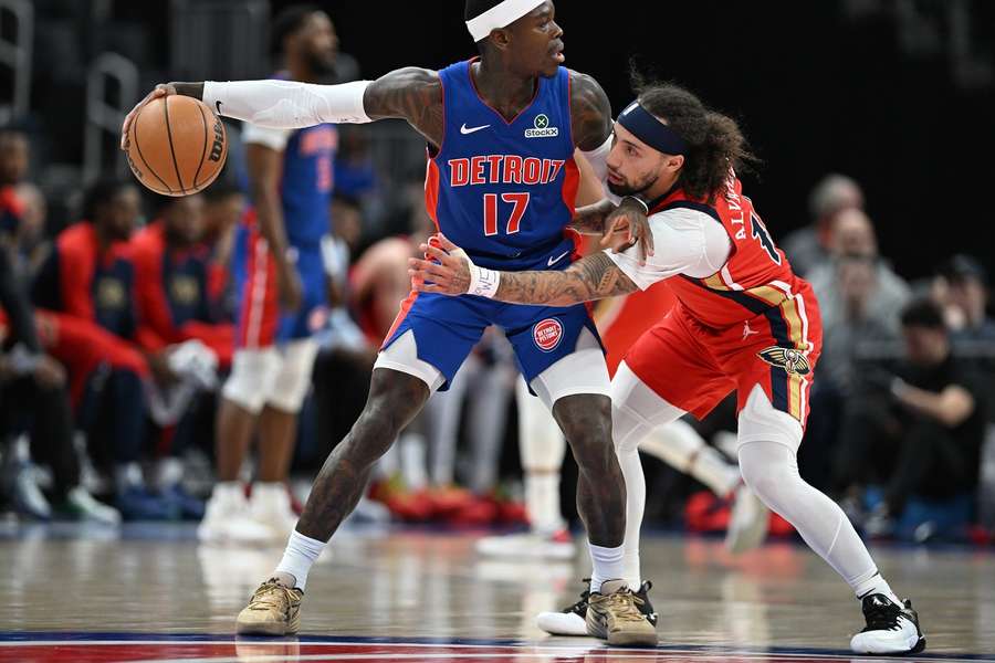 Dennis Schröder am Ball.