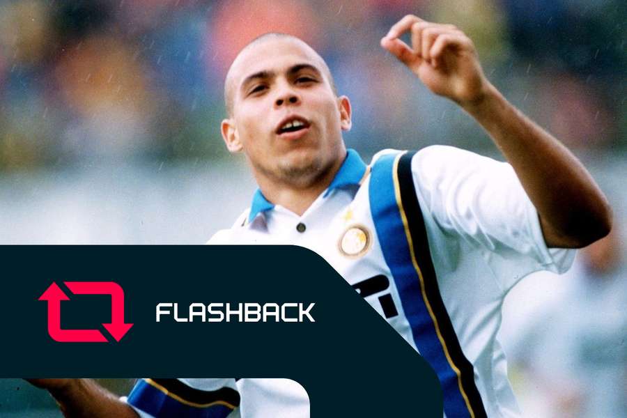 O festejo de Ronaldo no 1-3 ao Bolonha