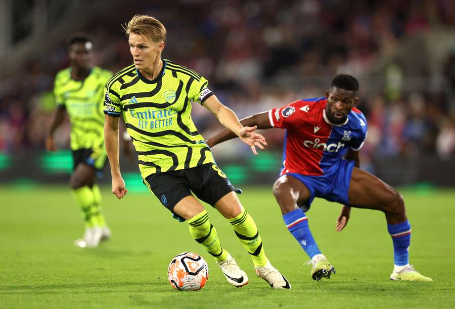 Martin Odegaard byl klíčovým mužem Arsenalu.