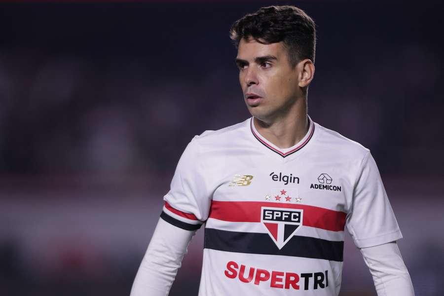 Oscar, do São Paulo, durante clássico contra o Corinthians Oscar, do São Paulo, durante clássico contra o Corinthians