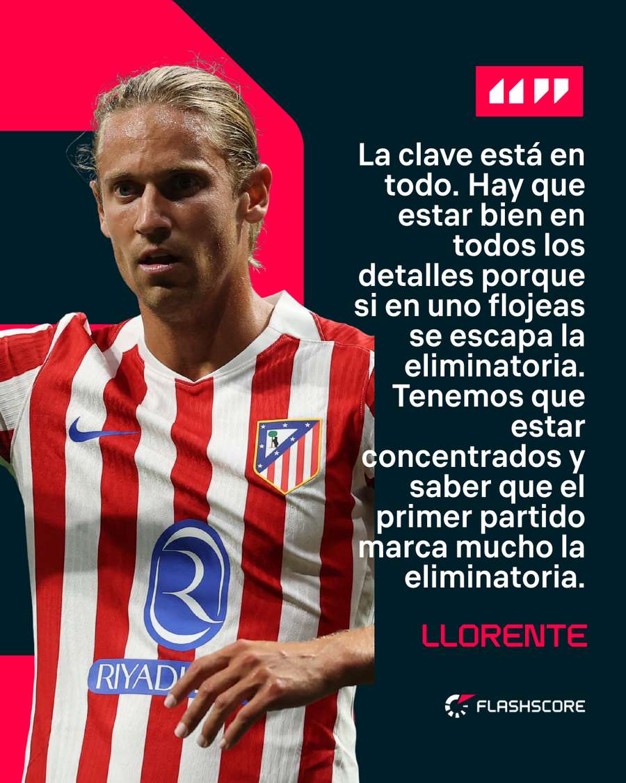 Las palabras del jugador