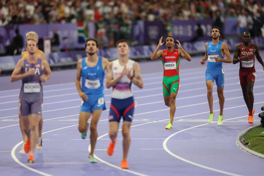 Isaac Nader foi oitavo na primeira meia-final dos 1500 metros