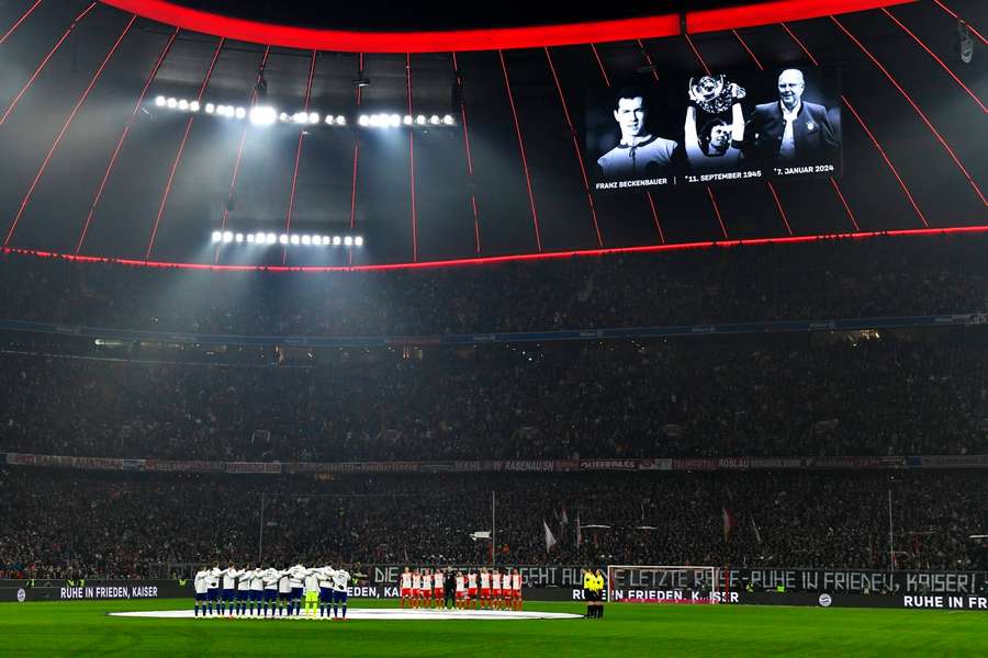 Jogo desta sexta-feira foi o primeiro do Bayern desde a perda de Beckenbauer