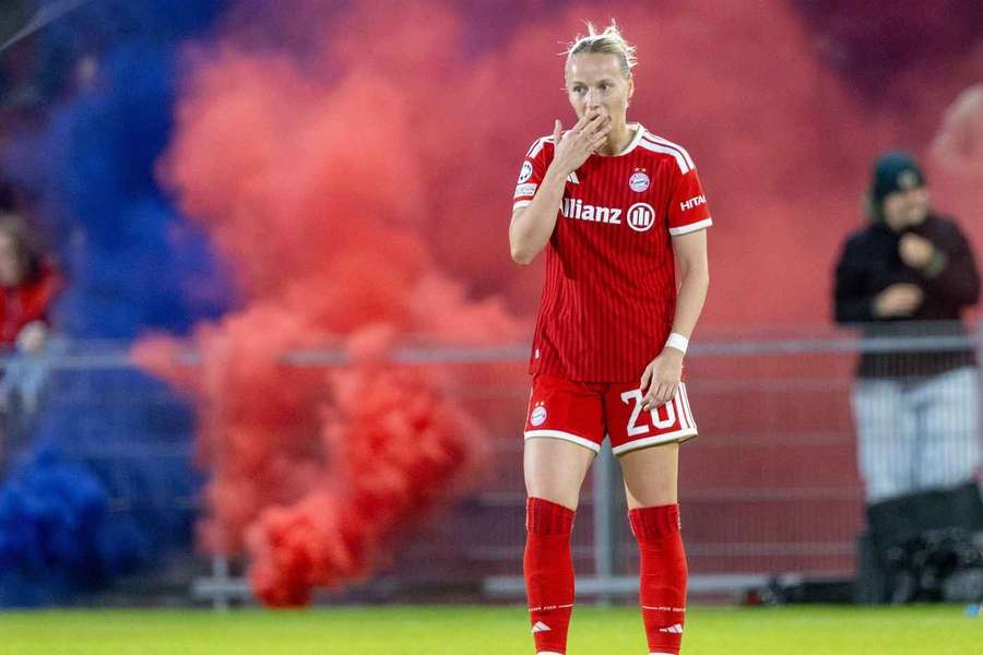 Franziska Kett und die Bayern sind in der Champions League früh unter Druck. Franziska Kett und die Bayern sind in der Champions League früh unter Druck.