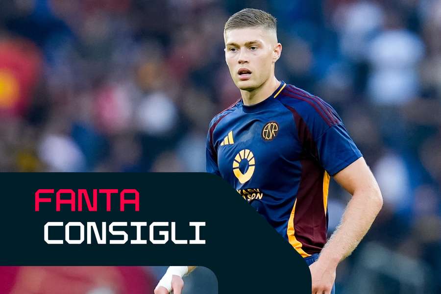 Artem Dovbyk in azione nella gara contro l'Udinese