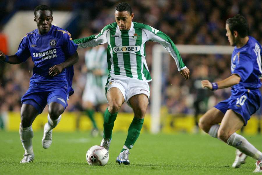 Ricardo Oliveira, en uno de los partidos contra el Chelsea