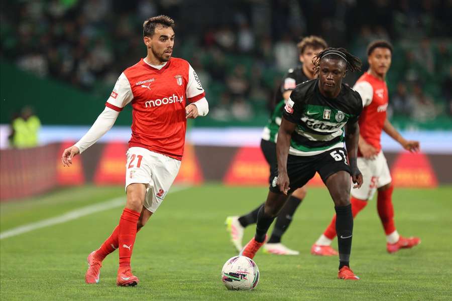 Ricardo Horta perante Geovany Quenda