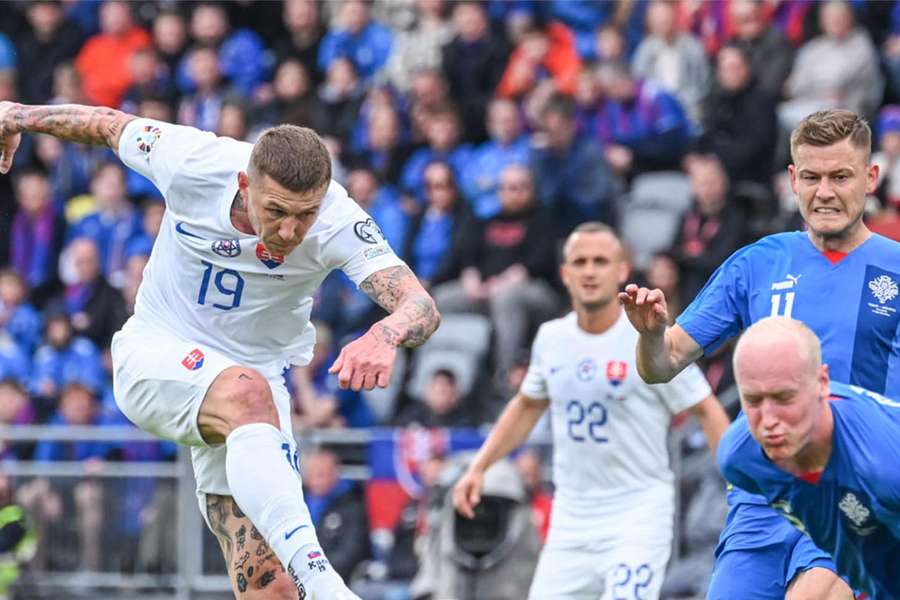A Eslováquia chegou à vitória na segunda parte