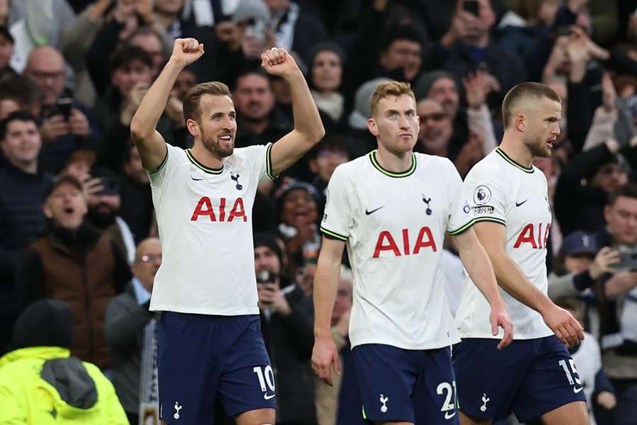 Harry Kane tallied a club-record 267th goal against Manchester City