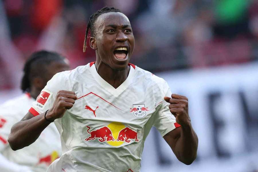 Yan Diomande la Red Bull Leipzig