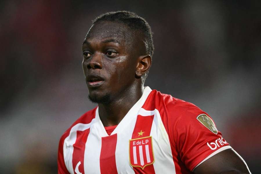 Edwin Cetré, con Estudiantes