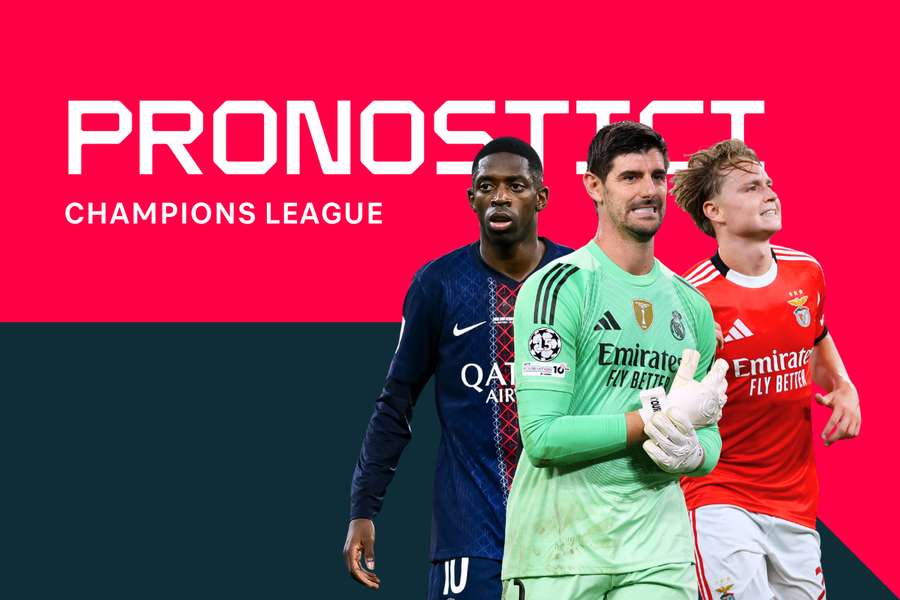 Dembele, Courtois e Schjelderup Dembele, Courtois e Schjelderup