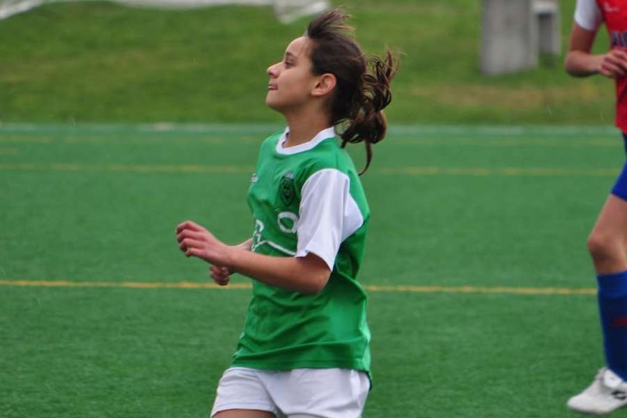 Catarina Pereira começou a jogar no Monte Agraço Futebol Clube Catarina Pereira começou a jogar no Monte Agraço Futebol Clube