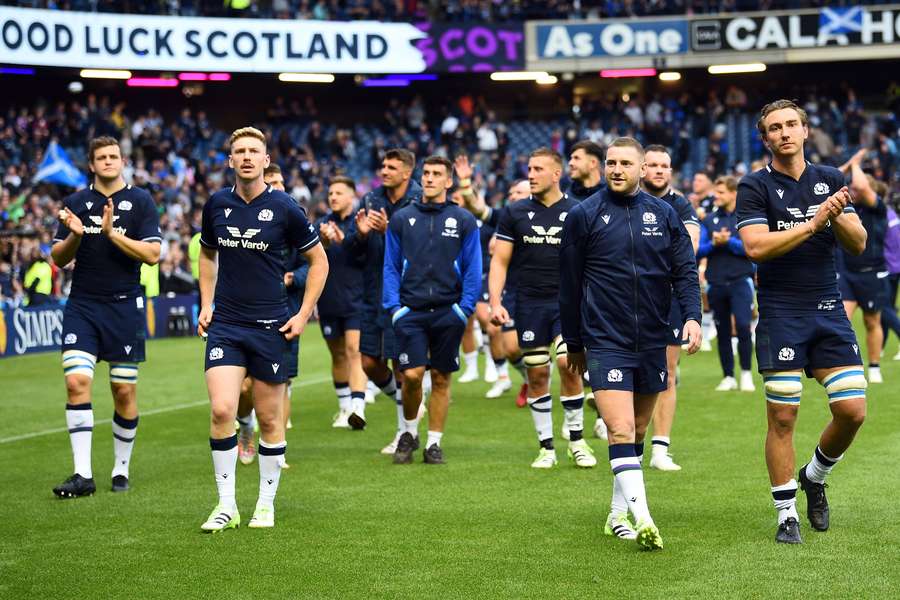 Scotland team sheet had a late change on Saturday