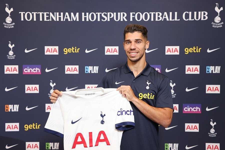 Manor Solomon has joined Tottenham on a five-year deal