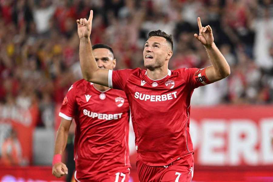 Dennis Politic a marcat primul gol al lui Dinamo