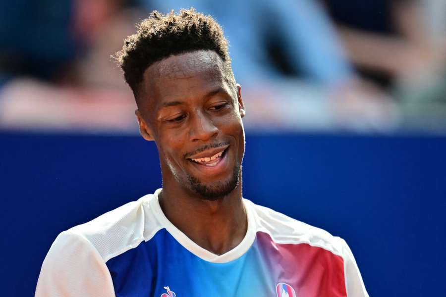 Monfils à Paris 2024.