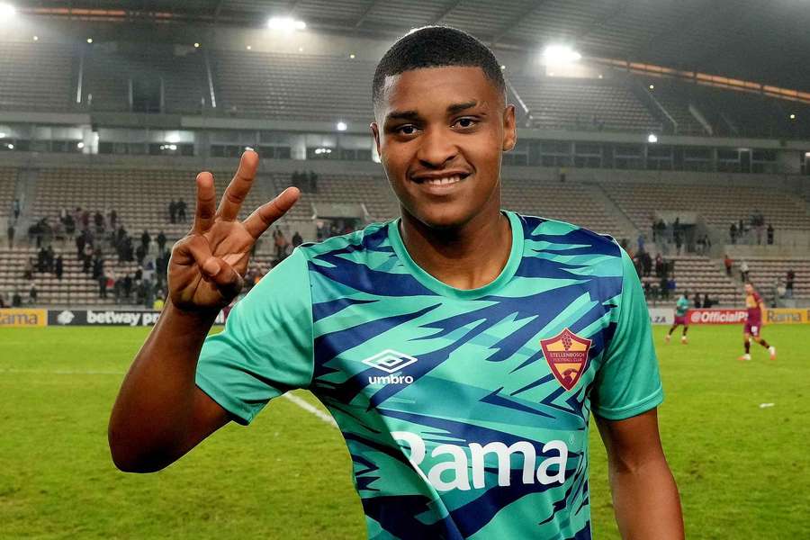 Quwan Plaatjies netted a hat-trick on debut for Stellenbosch FC