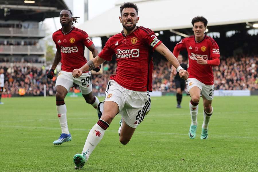 Bruno Fernandes, decisiv pentru Man United