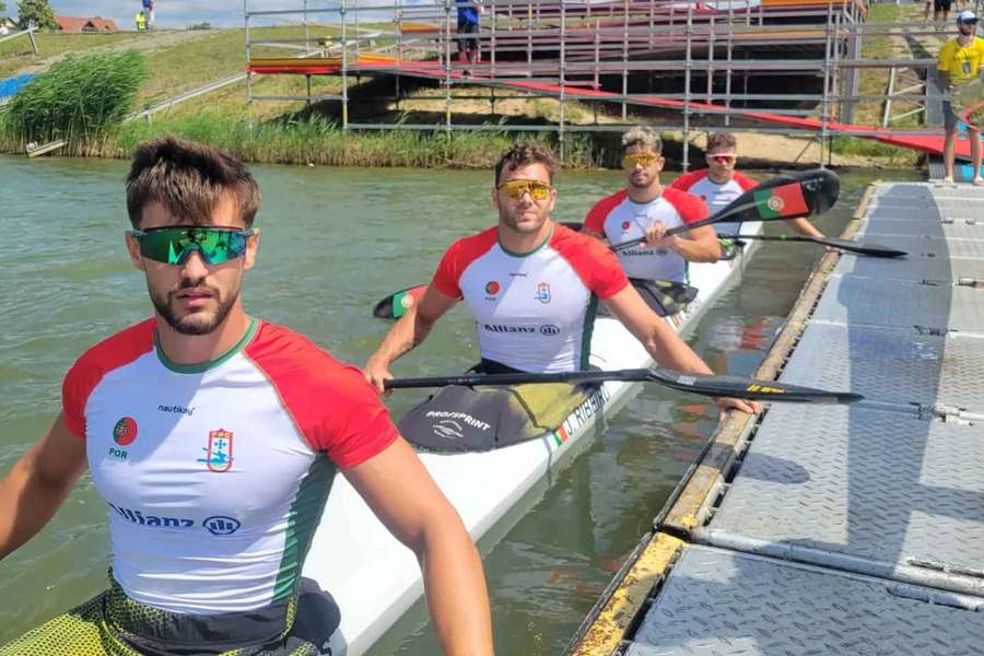 A seleção de K4 masculina