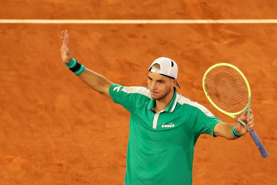 Performance légendaire de Struff à Madrid. 