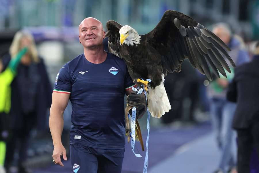 Juan Bernabè, antigo falcoeiro da Lazio