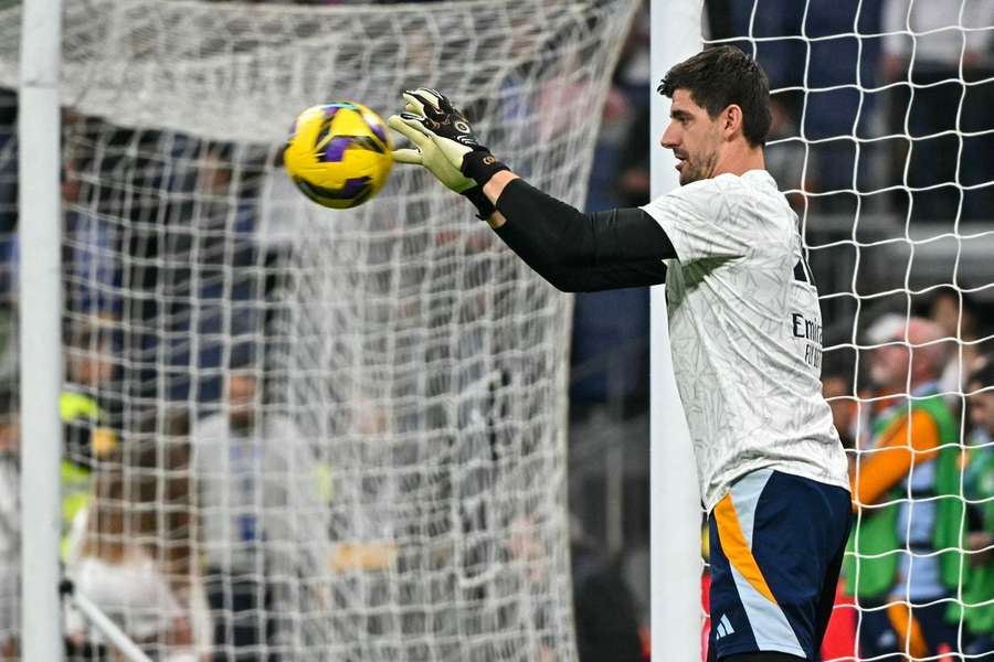 Courtois, guarda-redes do Real Madrid
