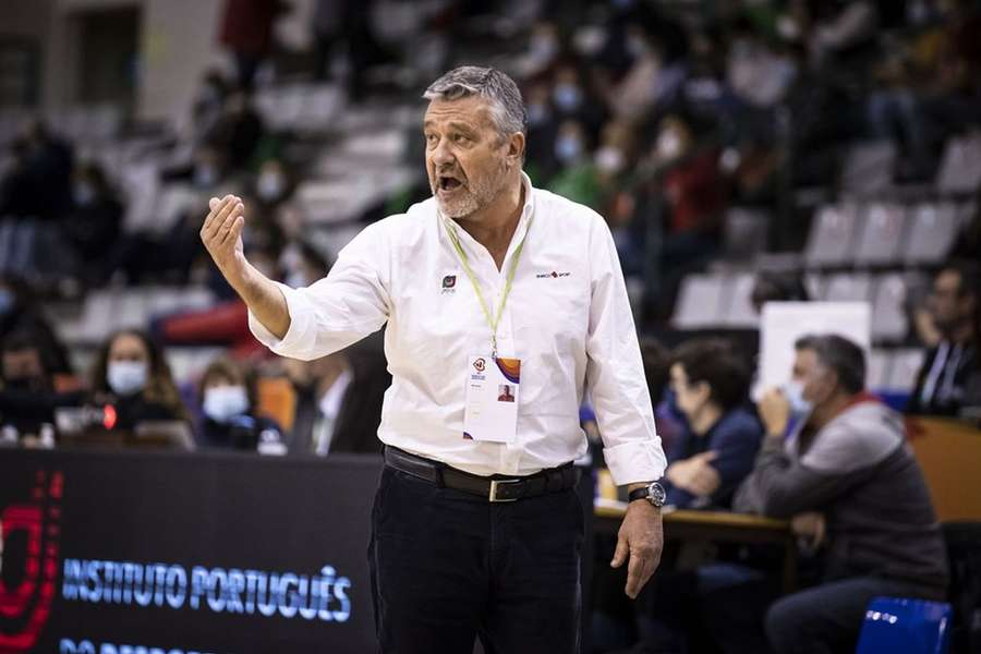 Mário Gomes, selecionador nacional de basquetebol