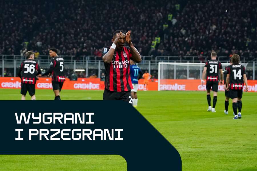 Pervis Estupinan świętuje zwycięską bramkę dla AC Milan