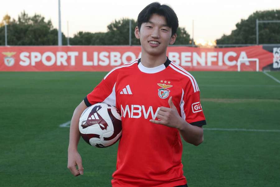 Francisco Wang está no Benfica desde 2018/2019