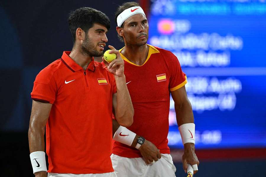 Le rêve olympique s'achève en quarts de finale pour Rafael Nadal et Carlos Alcaraz