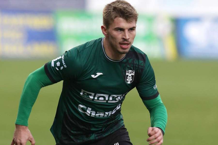 Sebastian Boháč ještě v dresu Karviné. Sebastian Boháč ještě v dresu Karviné.
