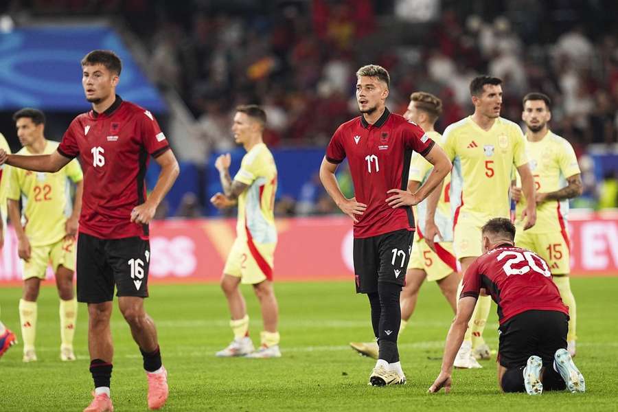 Albânia perdeu para a Espanha