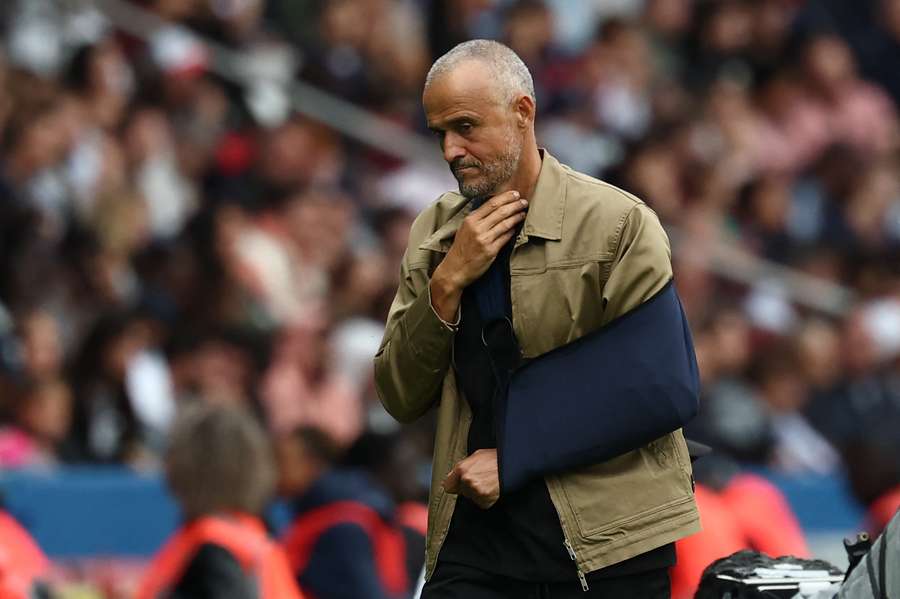 L'inquiétude de Luis Enrique.