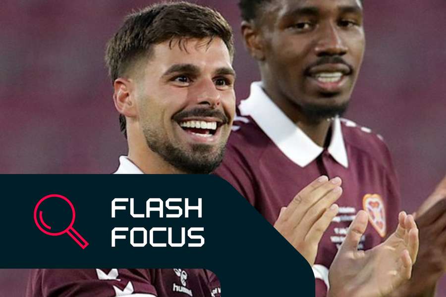 Cláudio Braga é uma das armas do Hearts, o adversário do Benfica na terceira pré-eliminatória da Liga Europa Cláudio Braga é uma das armas do Hearts, o adversário do Benfica na terceira pré-eliminatória da Liga Europa