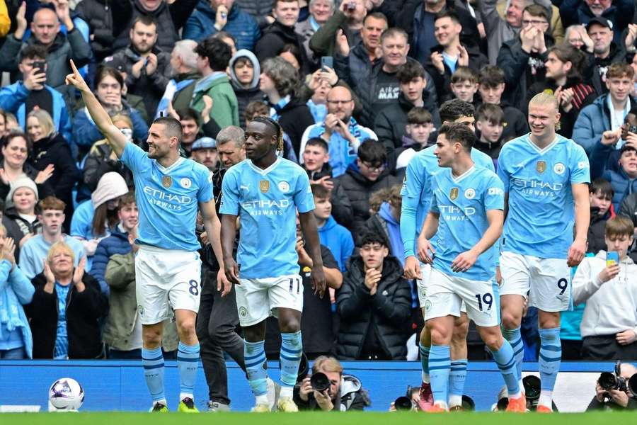 City thumped Luton on the weekend