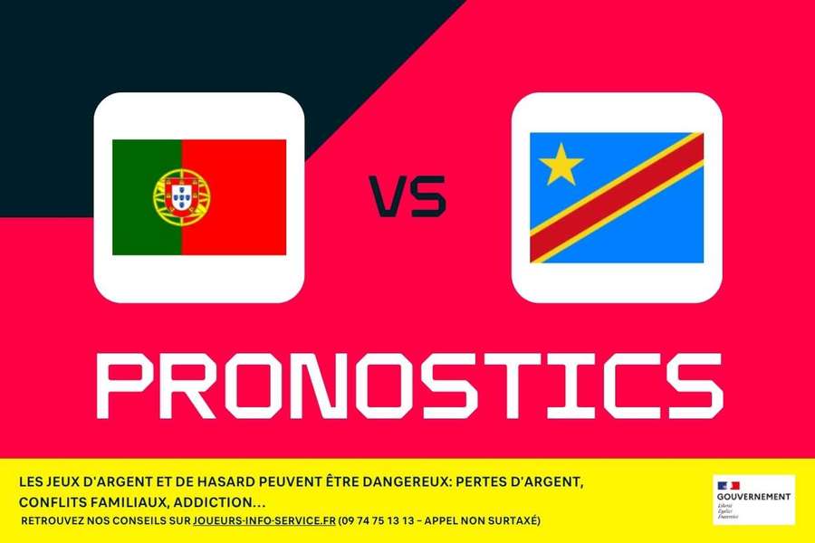 Portugal - RD Congo : pronostics CDM, meilleurs paris et cotes (1ère journée) Portugal - RD Congo : pronostics CDM, meilleurs paris et cotes (1ère journée)