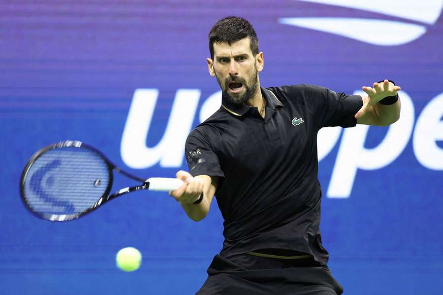 Novak Djokovic fez a festa