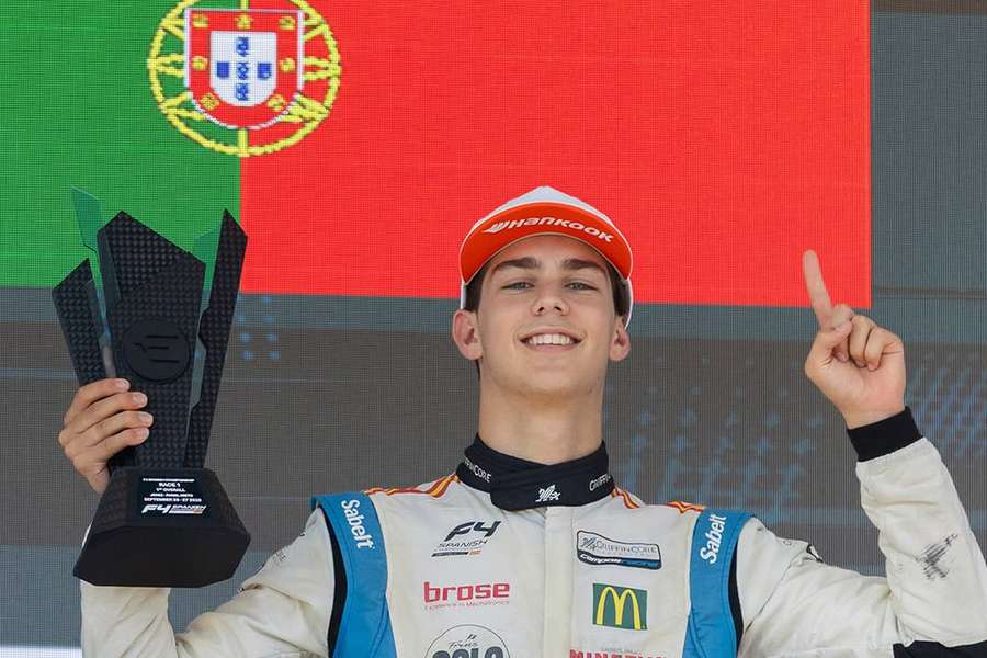 Noah Monteiro celebrou conquista Noah Monteiro celebrou conquista